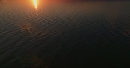 Lake During a Beautiful Sunset