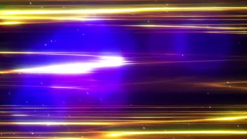 Energetic Futuristic Glowing Light Streaks Background Animation