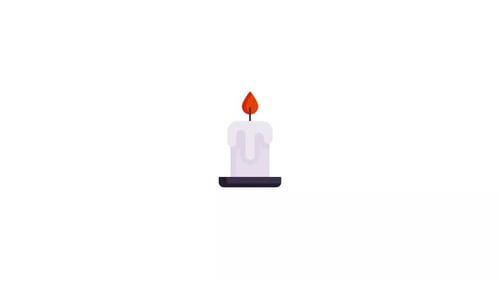 Animation des Kerzen-Symbols