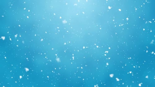 Winter Snowfall Background Loop