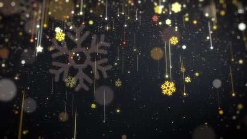 Christmas Snowflake Background