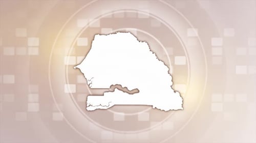 Senegal Animated Map