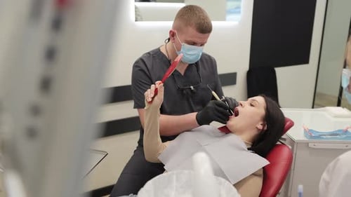 Dental Care Procedure Comprehensive Treatment of Patients in a Dental Clinic