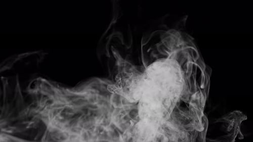 Abstraktes atmosphärisches mysteriöses Rauchnebelelement 72