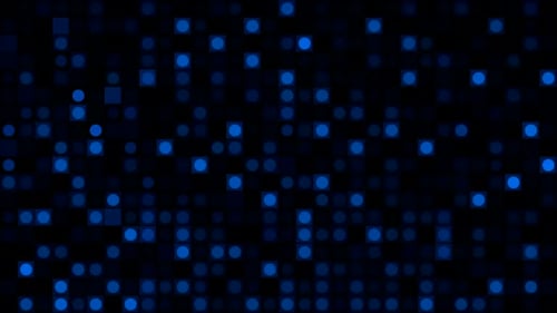 Disco-Hintergrund mit sich bewegenden leuchtenden Quadraten