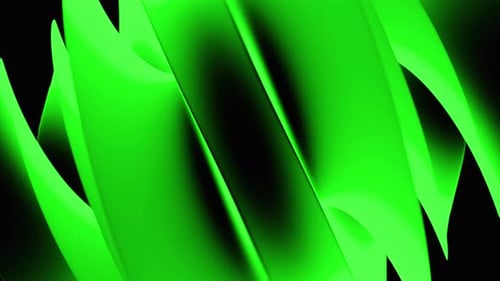 Spinning complex 3D figure on a black background. Design. Spinning on a black background