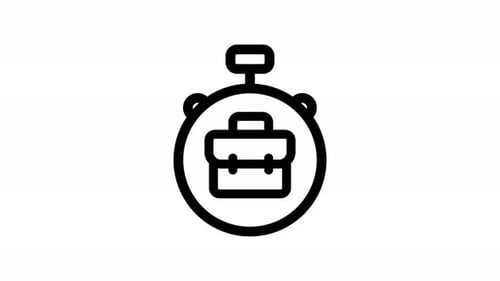deadline line icon animation