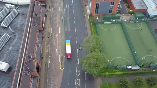 Doppeldeckerbus in England