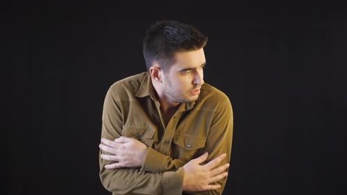 Mentally unstable man.