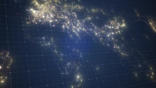 Technology World Map