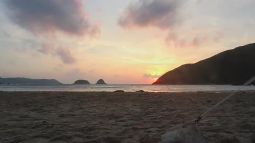 Sunrise timelapse at SaiKung, Hong Kong, China