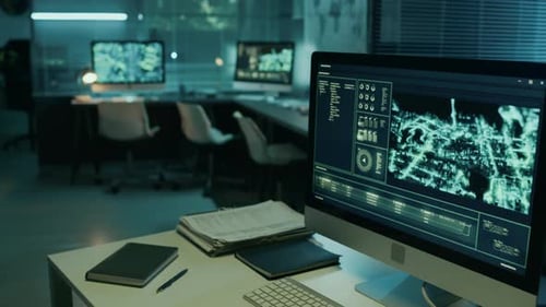 Satellite Surveillance Software Running on Computers at Intelligence Agency