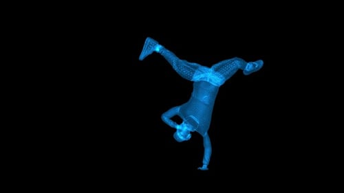 Man Dancing Breakdance