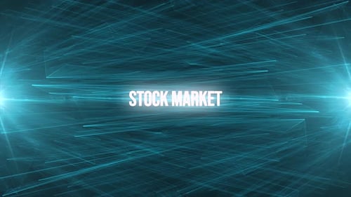Stock Market - Motion Lines Background