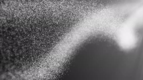 3d animation with forming process of dna strand from particle cells and molecule 4k