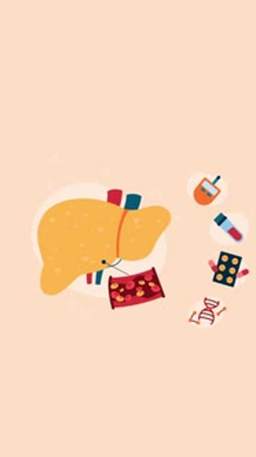 World Hepatitis Day Vertical Animation