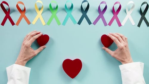 Breast World Awareness Cancer Day Background