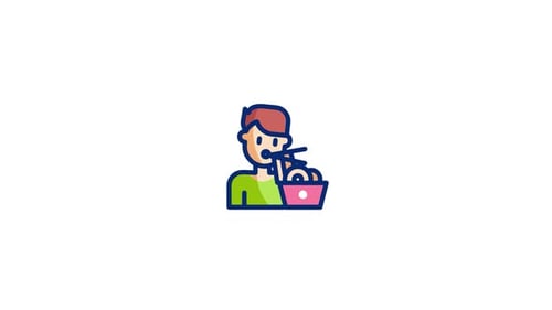Noodles Animated Icon