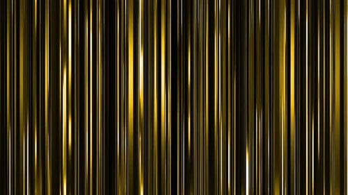 Abstract Gold Lines Background Loop 4K Yellow
