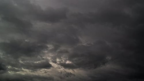 Dramatic Time-Lapse of Fast Moving Clouds