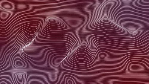 Abstract Wavy Line Animated