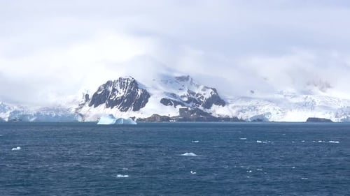 Antarktika Elefanteninsel Eisberge Gletscher Land aus Eis und Schnee, Berg, wunderschöne Landschaft, Dramat