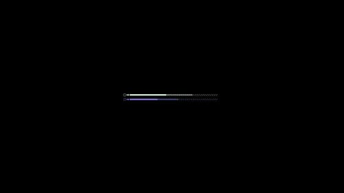 HUD-Elementanimation linearer Fortschrittsindikatoren