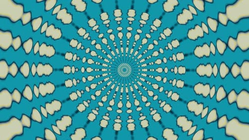 Abstract seamless background with blue and yellow shapes