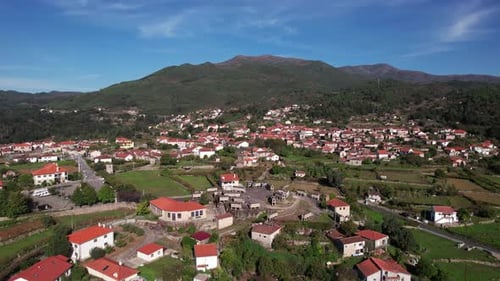 Picturestique Portuguese Village of Soajo. Natural Park of Gerês, Portugal