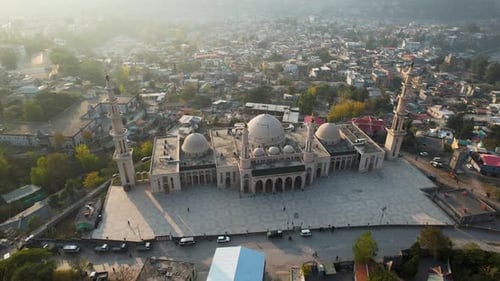 Mosquée centrale du Cachemire AJK, Muzaffarabad - Jamia Masjid Muzaffarabad Azad Kashmir.