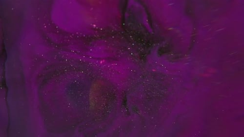 Shimmer Paint Splash Liquid Ink Particles Light