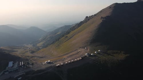 Yurt Nomadic House und Hotelkomplex im Shymnulak Mountain Resort