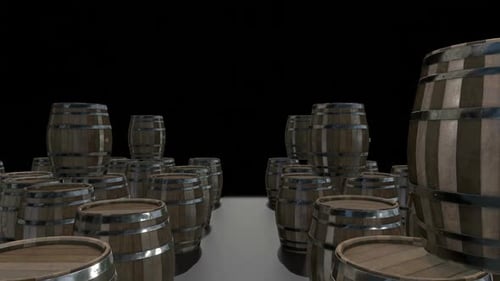 Wine Barrel 01 Hd