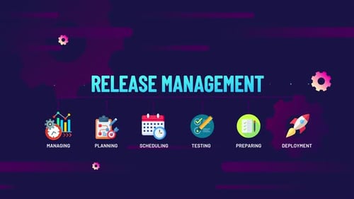 Infografía de administración de versiones