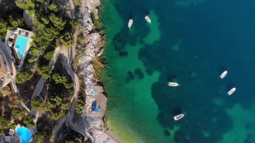 Littoral de l'île de Corfou