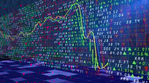 U.S. Stock Market Bubble Bursts And Crashes