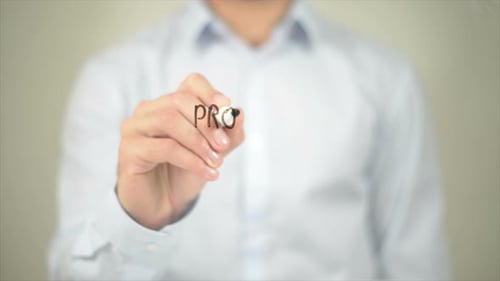 Writing Project Management on Clear Screen