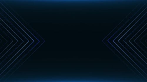 Dynamic Blue Chevron Lines Modern Animated Background
