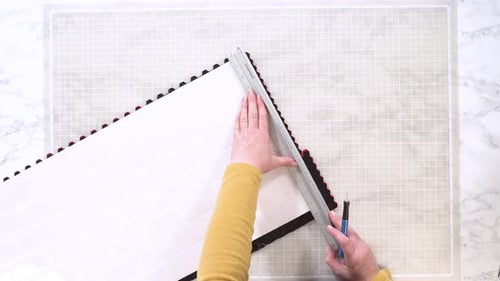 Crafting Hands Cut Subway Tile Board with Utility Knife