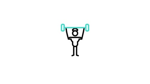 Deadlift Animated Icon