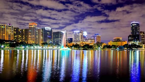 Breathtaking And Beautiful View Of Orlando, Florida