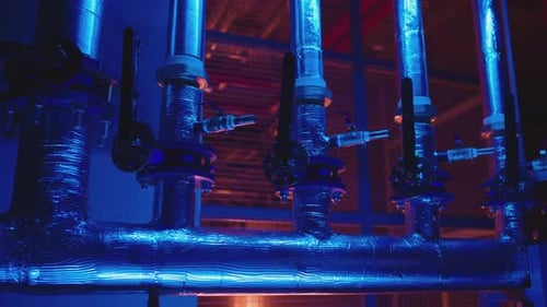 Water communications with pipelines , cisterns , valves and other systems