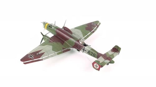 Scale Model of WWII Era Military Aircraft