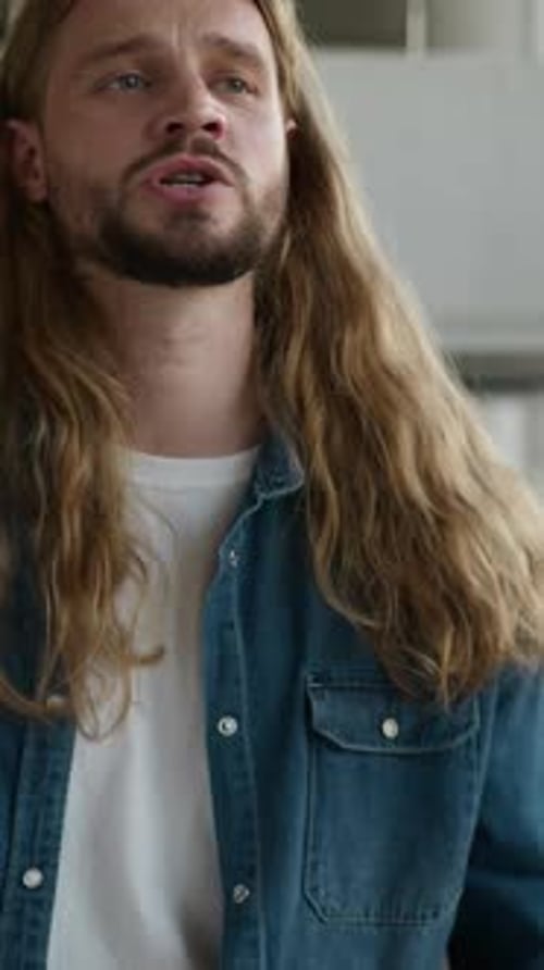 Caucasian Man Guy Male Student Failure Unsuccessful Mobile Phone Result Reading Bad News Online