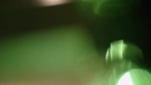 Abstract Light Leaks with Soft Bokeh Effect