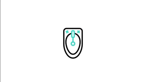 Bidet Animated Icon