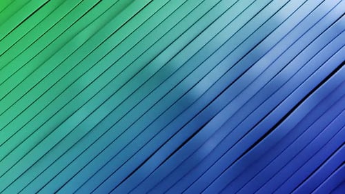 Abstract Surface of Multicolored Waving Lines Background 3d Loop