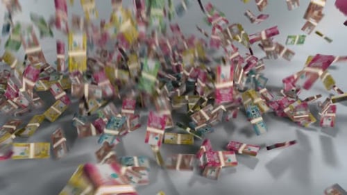 Monnaie philippine - L'argent empilé en baisse du peso - Devise philippine