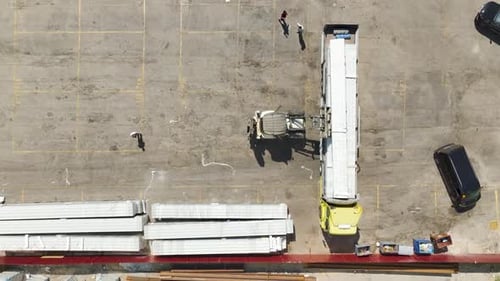 Aerial View Advancing Towards Completion Construction of Commercial Complex Enters Final Phase