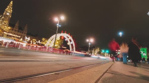 Christmas in Vienna Timelaps
